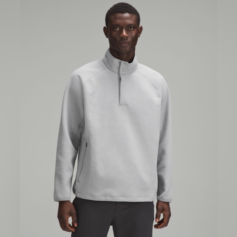 Lululemon Textured Spacer Anorak in Rhino Grey